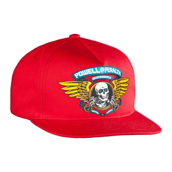 Powell-Peralta Winged Ripper Snapback Red