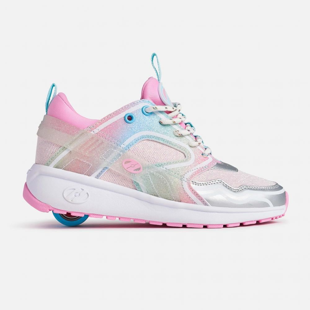 Heelys Force - Pink / Rainbow - Skatewarehouse.co.uk