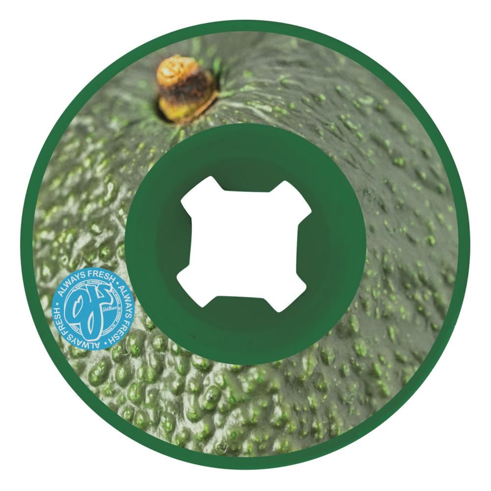 OJ Skateboard Wheels Avocado Lil Doodies 99a - Green - Skatewarehouse.co.uk