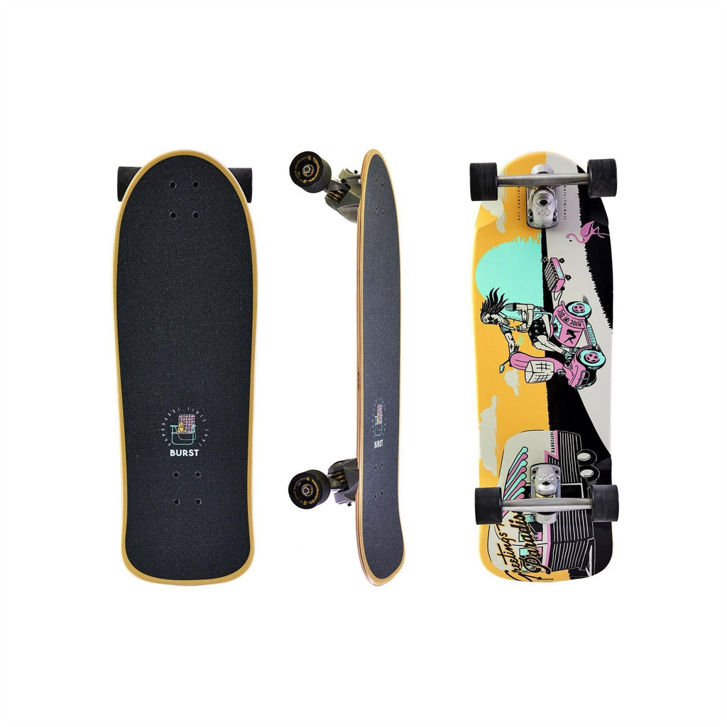 Hamboards - 32" The Burst - Flow Rida Longboard Complete