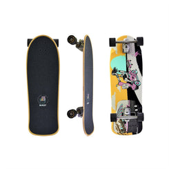 Hamboards - 32" The Burst - Flow Rida Longboard Complete