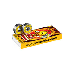 World Industries Flameboy Abec 7 Skateboard Bearings