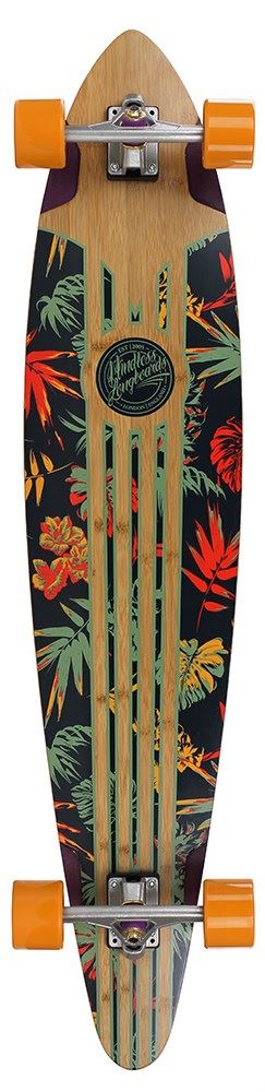 Mindless Maverick IV Talisman Orange Complete Longboard - 9.75