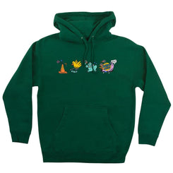 Santa Cruz Hoody Skate Like A Girl - Forest - Skatewarehouse.co.uk