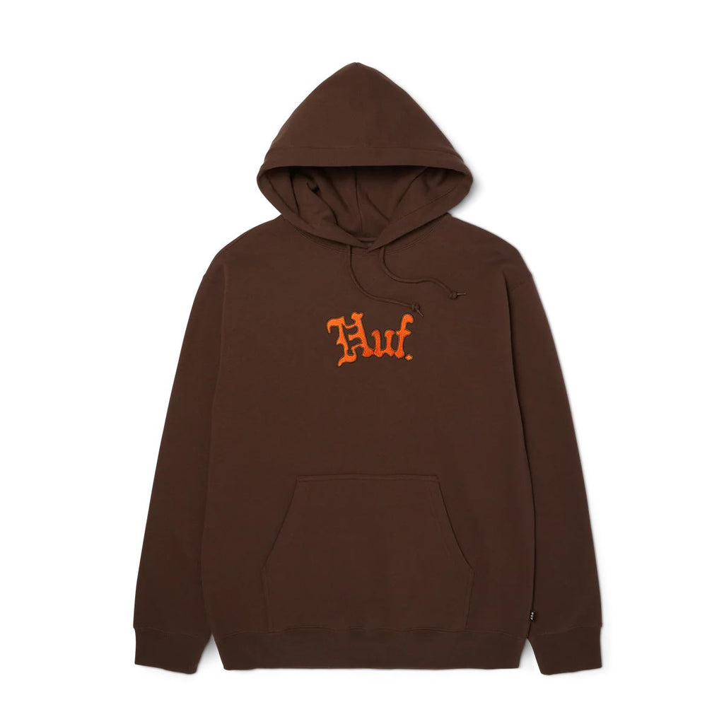 HUF Noble P / O Hoodie (Chocolate) - L