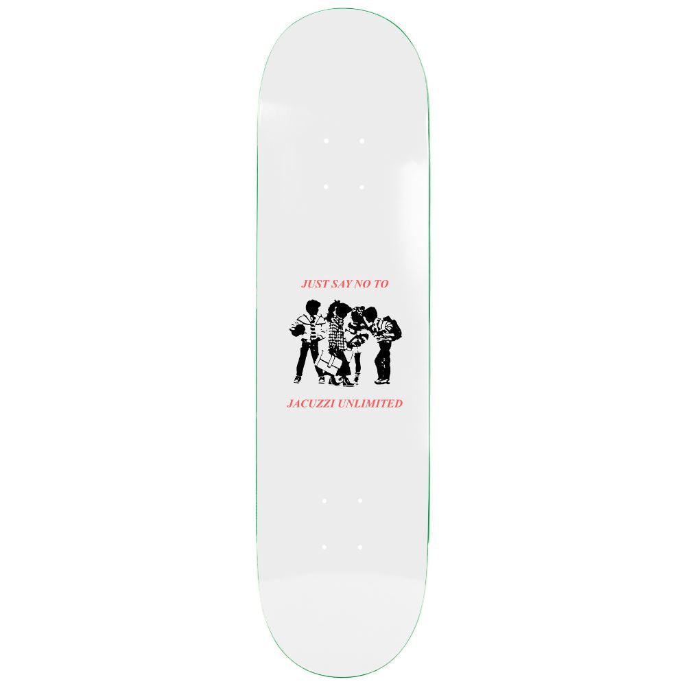 Jacuzzi Unlimited Dare EX7 White Skateboard Deck - 8.25"