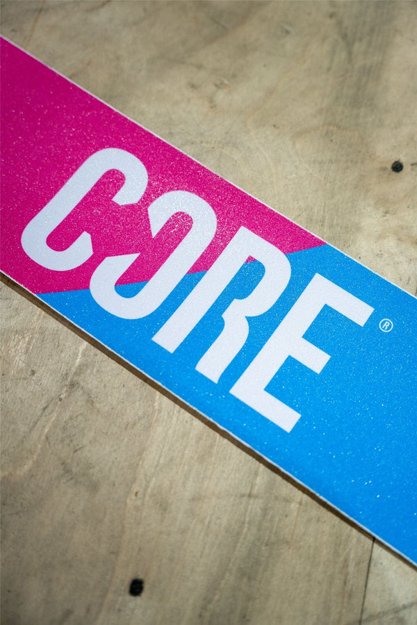 CORE Scooter Griptape Classic - Refresher Pink/Blue - Skatewarehouse.co.uk
