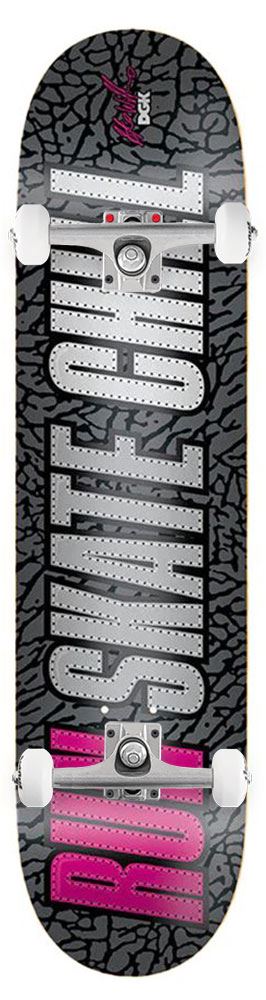 DGK Stevie Williams 'Run Skate Chill' x Venom Custom Complete Skateboard - 8.38" - Skatewarehouse.co.uk