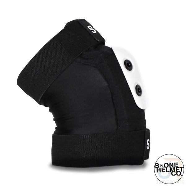 S1 Pro Elbow Pads - Black / White