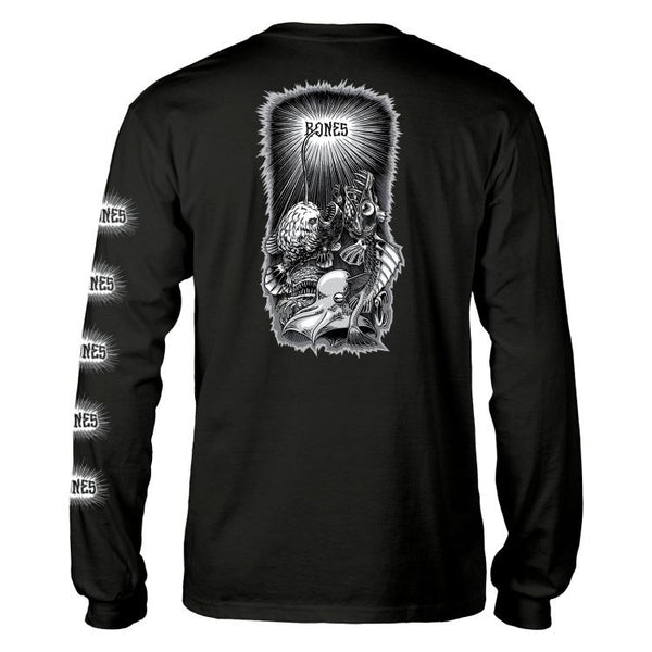 BONES Dark Waters Longsleeve Tee Black