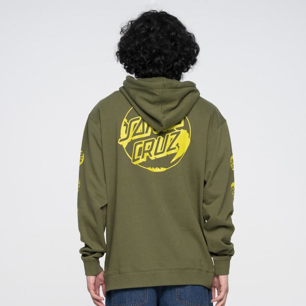 Santa Cruz Hood Planet Dot Hood - Moss - Skatewarehouse.co.uk