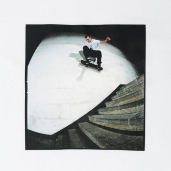 Girl Shot by Leo Sharp Rick Howard Tee White - Skatewarehouse.co.uk