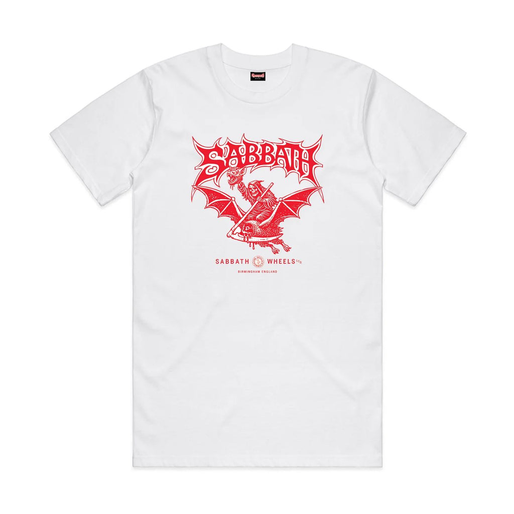 Sabbath Decapitation SS Tee White