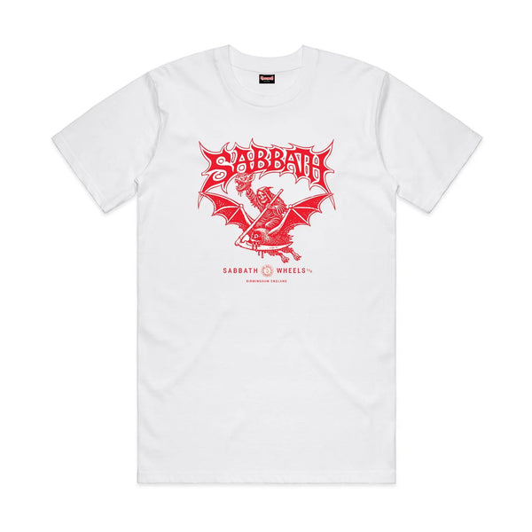 Sabbath Decapitation SS Tee White