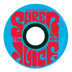 OJ Soft Skateboard Wheels Super Juice 78a - Blue - Skatewarehouse.co.uk