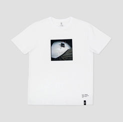 Girl Shot by Leo Sharp Rick Howard Tee White - Skatewarehouse.co.uk