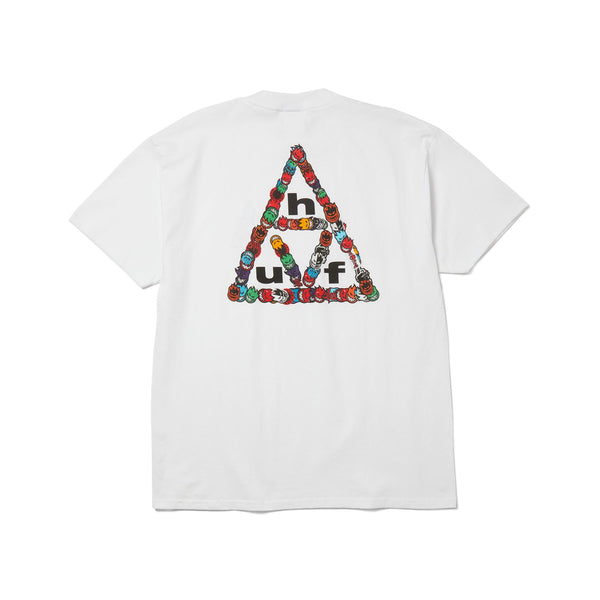 HUF Spitfire Sticker TT SS Tee (White) - S
