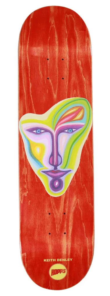 HOPPS Denley Jen Traub Artist Skateboard Deck - 8.25
