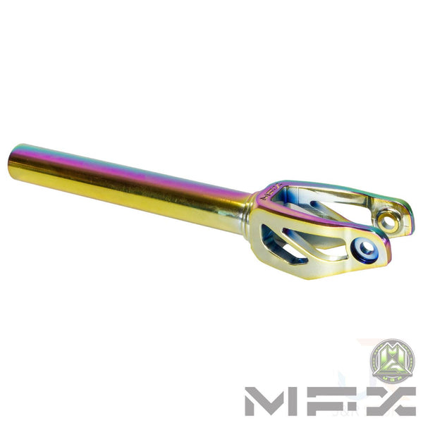 Madd Gear Mfx Affray Forks 120Mm - Neo Chrome - Skatewarehouse.co.uk