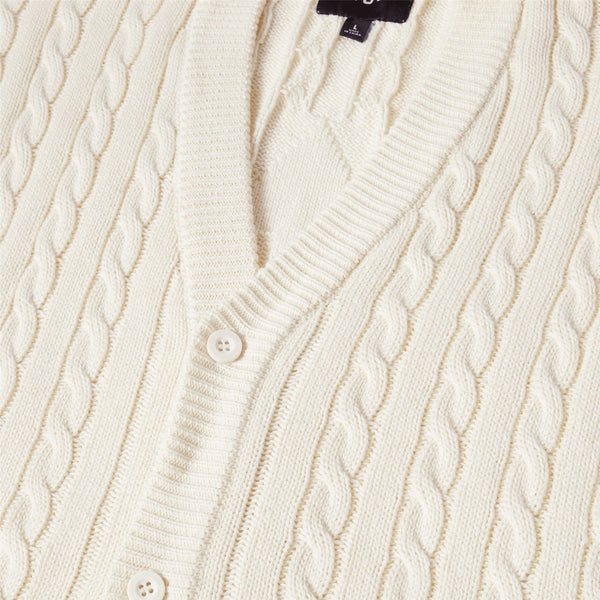Tt Jacquard Cardigan (Natural)