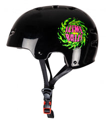 Bullet x Slime Balls Helmet Slime Balls Logo - Black - Skatewarehouse.co.uk
