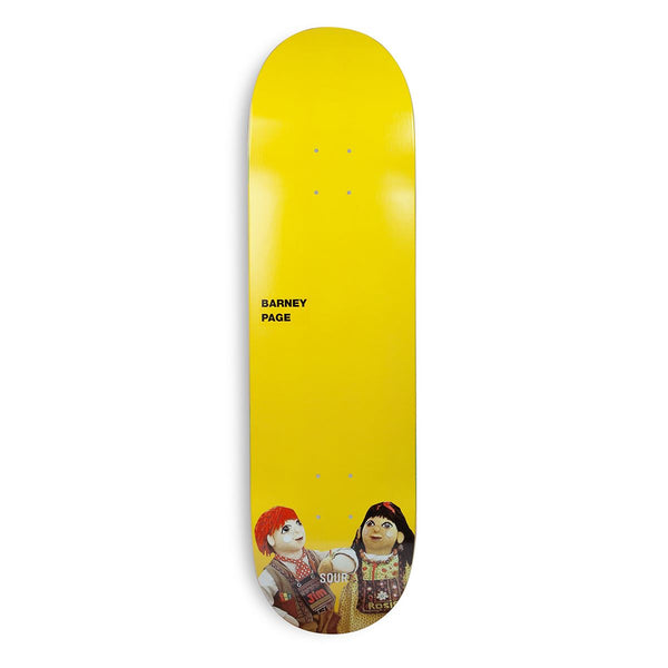 Sour Solution Barney 'Rosie & Jim' Skateboard Deck - 8.5