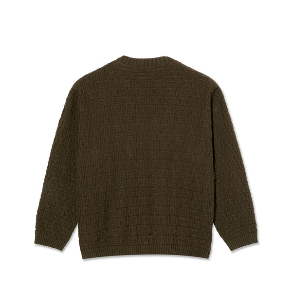 Polar Skate Co Alex Sweater (Brown) - 2