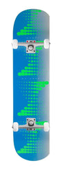 Studio Brett Weinstein 'Digi Force' Blue / Matallic x Venom Custom Complete Skateboard - 8.37"