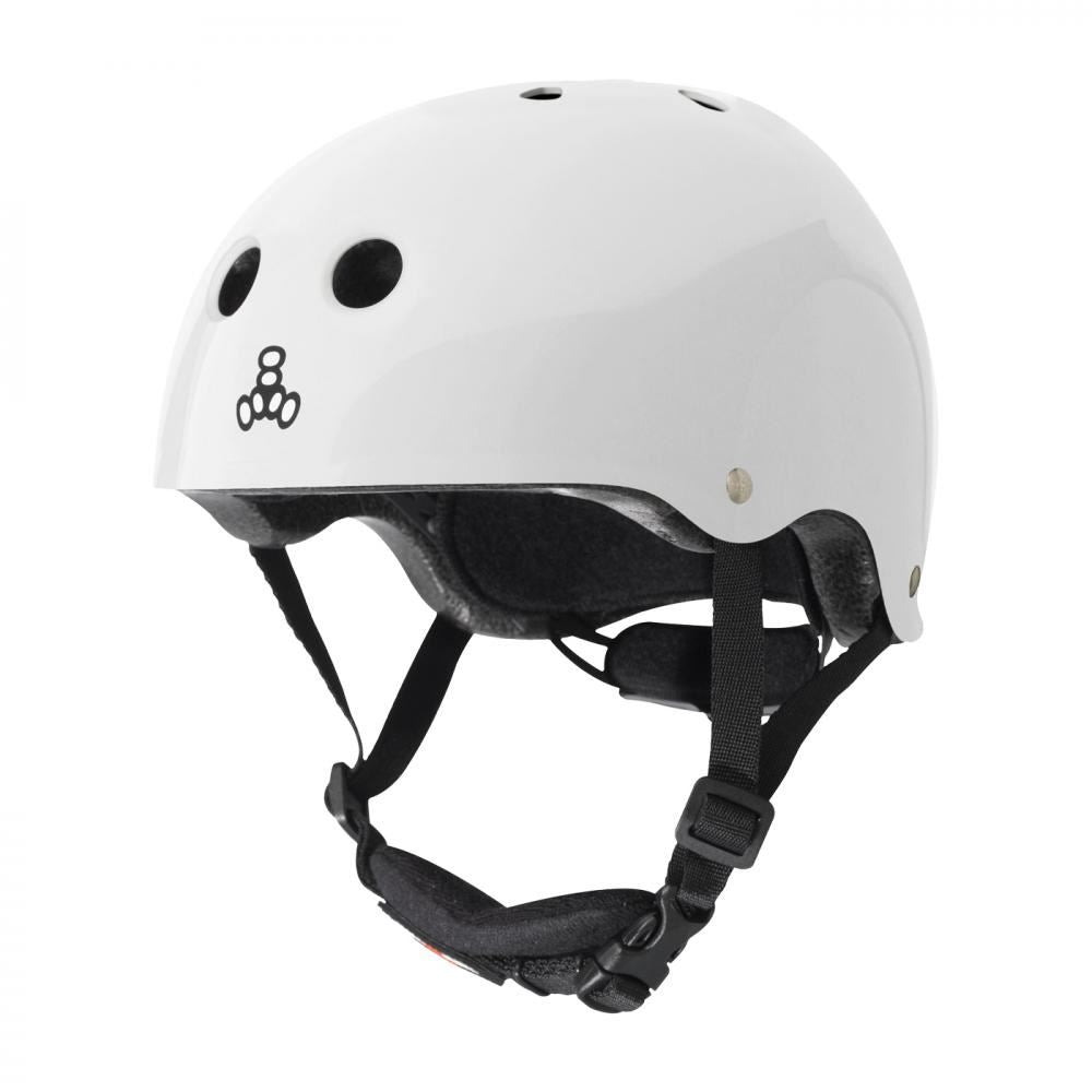 Triple Eight Helmet Youth Lil 8 - White