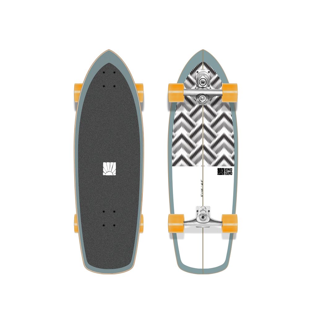 Long Island Odyssey 32"x9.85"x18" Long Island Complete Surfskate Cruiser - 32.0"
