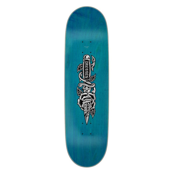 Santa Cruz Dressen Rose Dagger Pro Skateboard Deck - 8.7