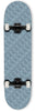 Fracture All Over Comic Grey Complete Skateboard 8.25