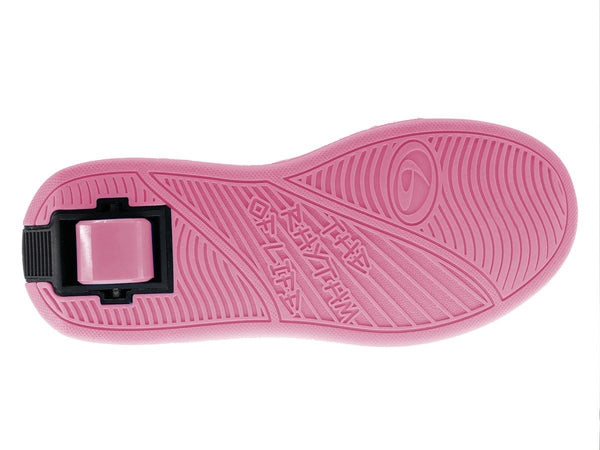 Breezy Rollers Shoes With Wheels - Splatter - White / Pink - Skatewarehouse.co.uk