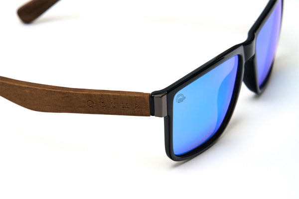 Luma Fistral Recycled Sunglasses - Blue - Skatewarehouse.co.uk