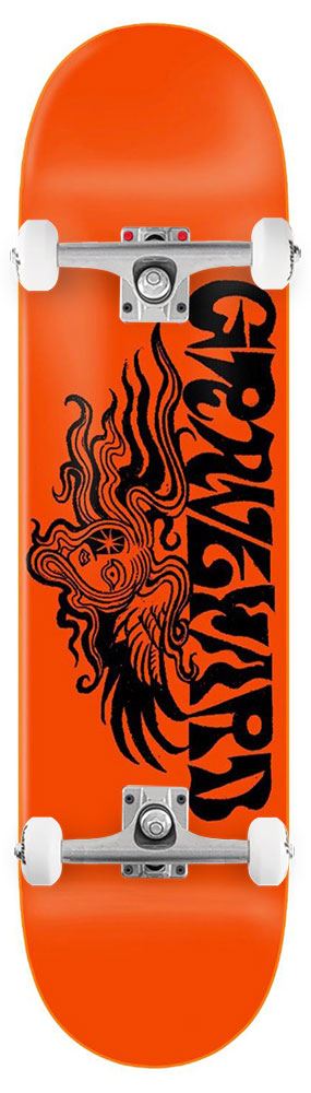 Zero Skateboard Graveyard Medusa x Venom Custom Complete Skateboard - 8.25