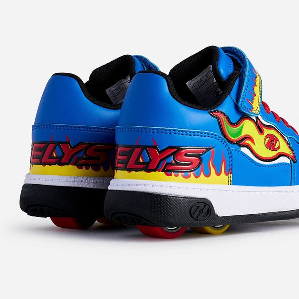 Heelys X2 Rezerve Low X2 - Blue / White / Red / Yellow - Skatewarehouse.co.uk