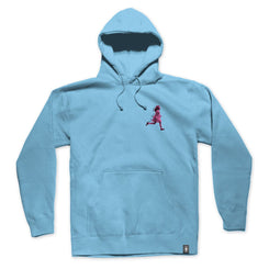 Girl Schoolyard Hoodie Aqua - Skatewarehouse.co.uk