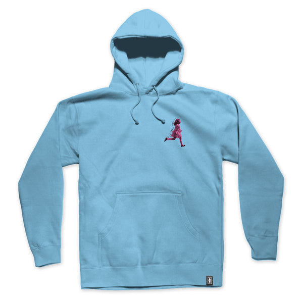 Girl Schoolyard Hoodie Aqua - Skatewarehouse.co.uk