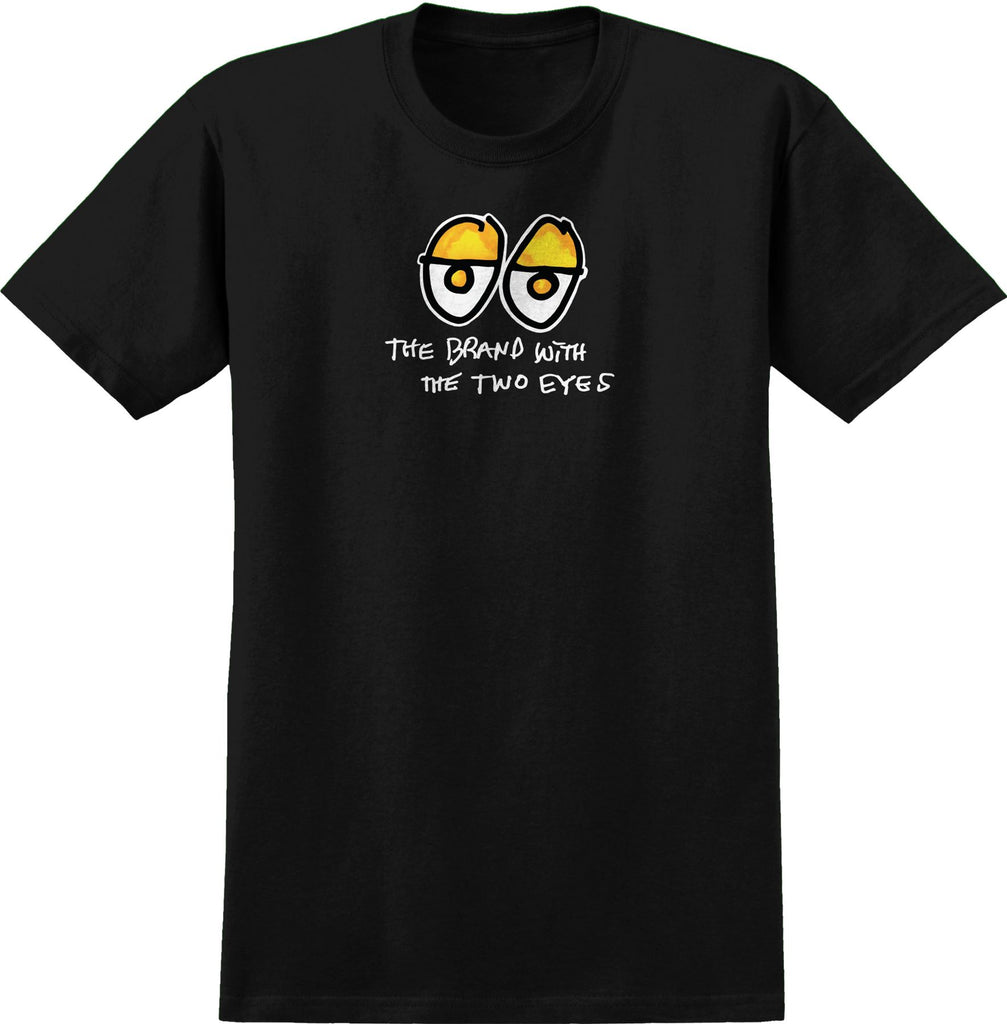 Two Eyes Fill Tee (Black W / Print)