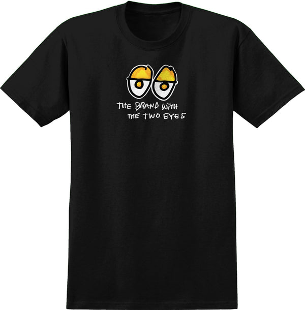 Two Eyes Fill Tee (Black W / Print)
