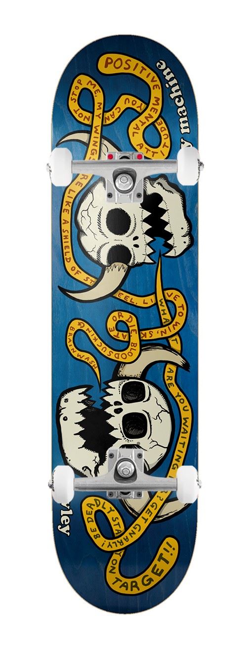 Toy Machine Geoff Rowley 'Skulls' x Venom Custom Complete Skateboard - 8.25