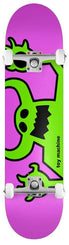 Toy Machine OG Monster Green/Black/Pink x Venom Custom Complete Skateboard - 8.5"