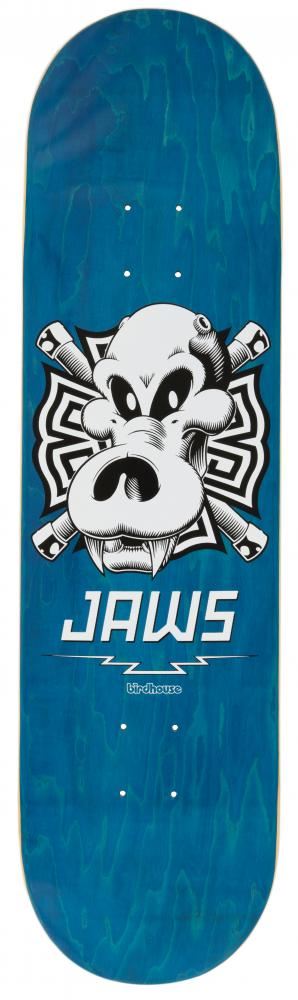 Birdhouse Pro Jaws Skull Skateboard Deck - 8.25" - Skatewarehouse.co.uk