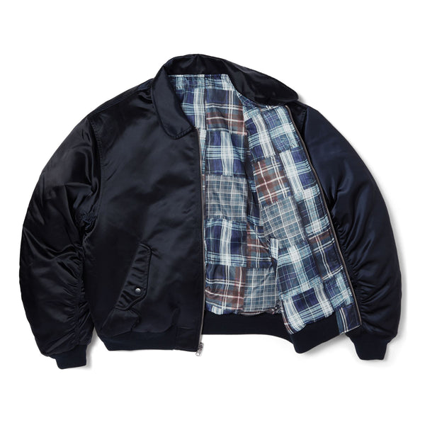 HUF Clothiers Reversible Flight Jacket (Navy) - XL
