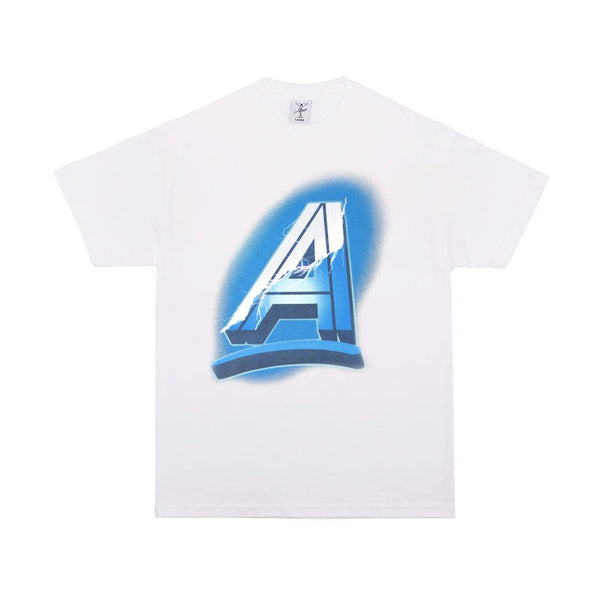 Alltimers Lightning Champ Tee White - Skatewarehouse.co.uk