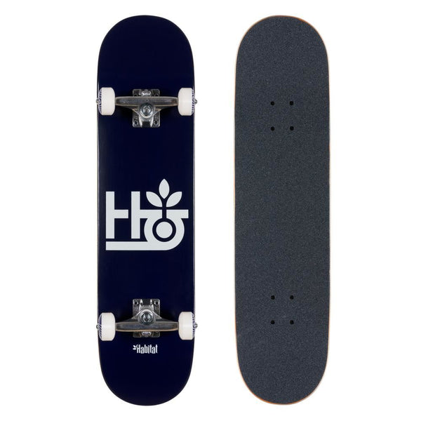Habitat Pod Navy Complete Skateboard - 7.75