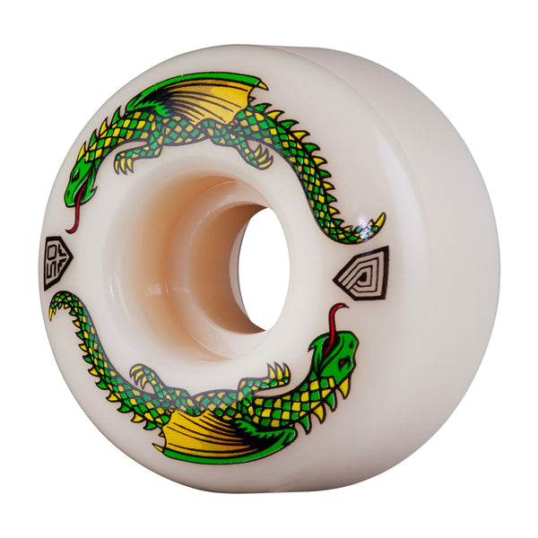 Powell Peralta Dragon Formula Skateboard Wheels x 93A Off White