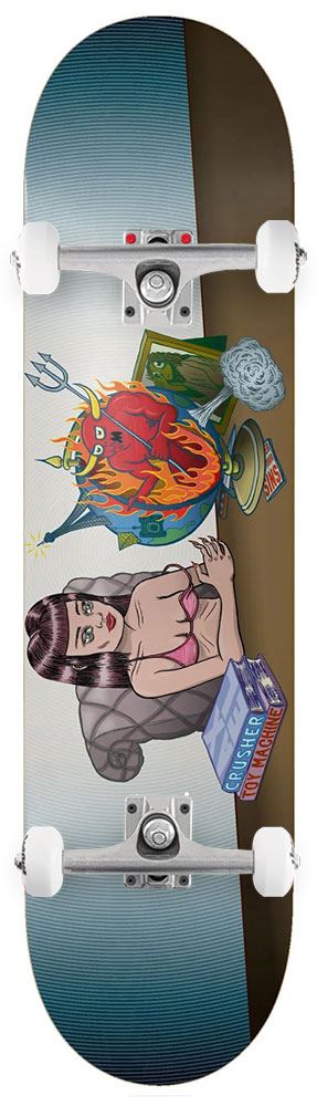 Toy Machine Axel Cruysberghs 'Globe' x Venom Custom Complete Skateboard - 8.38" - Skatewarehouse.co.uk