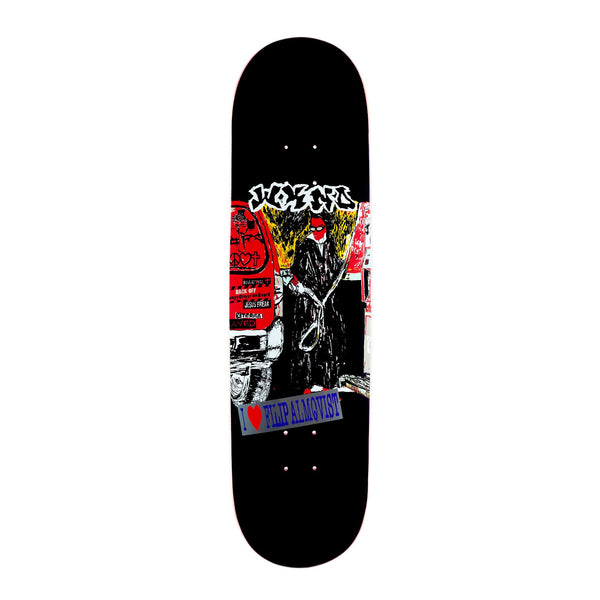 WKND 'Jesus Freak' Filip Almqvist (WB) Black Skateboard Deck - 8.375