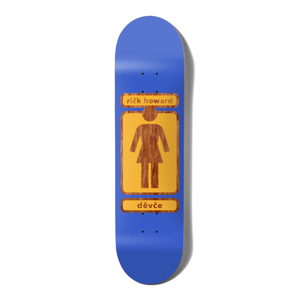Girl Til W43D2 Rick Howard Skateboard Deck - 8.125